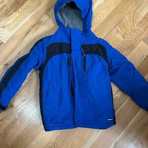 Lands' End Kids Blue and Black Winter Jacket